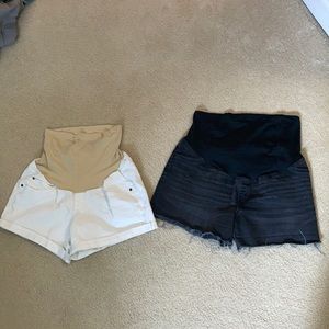 Maternity shorts (both pair)